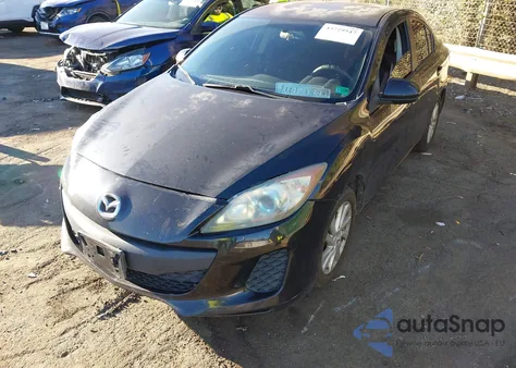 2012 Mazda Mazda3 I Touring z USA, uszkodzony, nr VIN JM1BL1V85C1633502